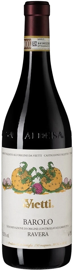 Вино Vietti, Barolo "Ravera" DOCG, 2019
