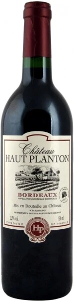 Вино Chateau Haut Planton Rouge, Bordeaux AOC 2009