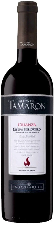 Вино Pagos del Rey, Altos de Tamaron Crianza, Ribera del Duero DO, 2015