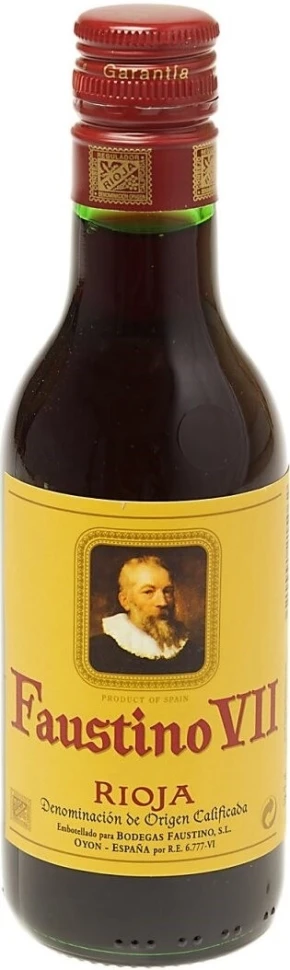 Вино Faustino VII, Rioja DOC, 2012, 187 мл