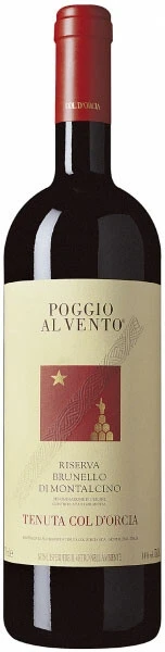 Вино Poggio al Vento, Brunello di Montalcino DOCG Riserva, 2001