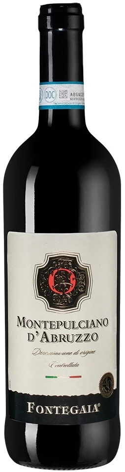 Вино Fontegaia Montepulciano D'Abruzzo DOC, 2019