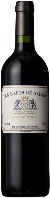 Вино Chateau Pierrail, Les Hauts de Naudon, Bordeaux Superieur AOC, 2015
