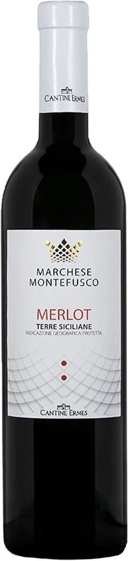 Вино Marchese Montefusco Merlot, Terre Siciliane IGP, 2023