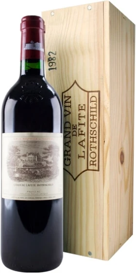 Вино Chateau Lafite Rothschild Pauillac AOC 1-er Grand Cru 2006 wooden box