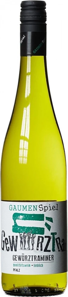 Вино Gaumen Spiel Gewurztraminer, 0.75 л