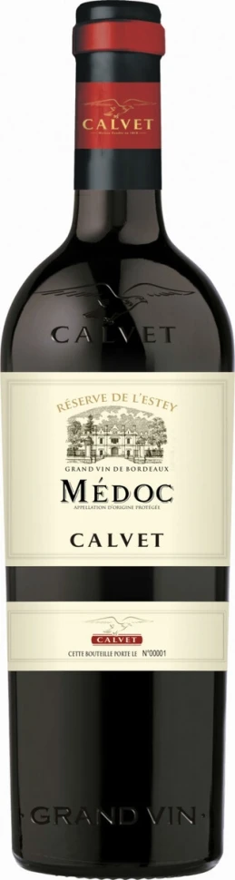 Вино Calvet, Reserve de l'Estey Medoc AOP