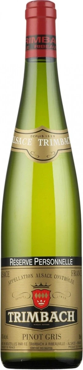 Вино Trimbach, Pinot Gris Reserve Personnelle AOC, 2010