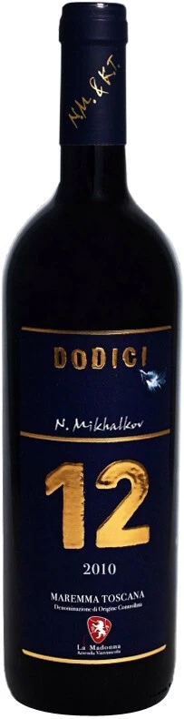 Вино La Madonna, 12 Dodici, Monteregio di Massa Marittima DOC, 2010