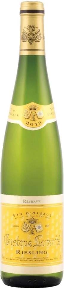Вино Gustave Lorentz, Riesling Reserve, Alsace AOC, 2013