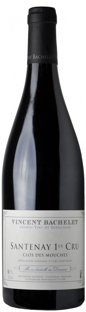 Вино Vincent Bachelet Santenay 1 er Cru Clos des Mouches AOC 2014