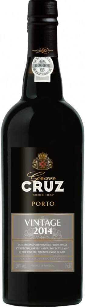 Портвейн Gran Cruz Porto, Vintage, 2014