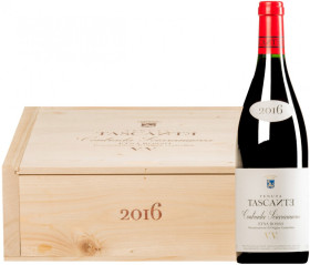 Вино Tasca d Almerita Tascante Contrada Sciaranuova VV Etna DOC 2016 wooden box