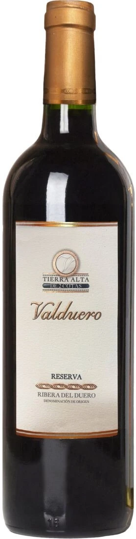Вино Valduero, Tierra Alta de 2 Cotas Reserva, Ribera del Duero DO, 2014