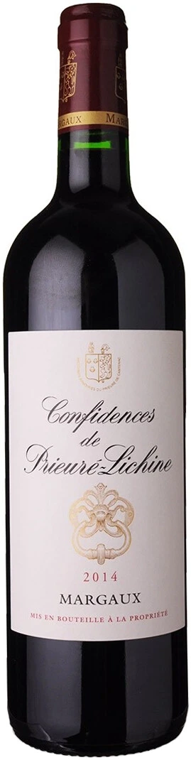 Вино Confidences de Prieure-Lichine, Margaux AOC, 2014