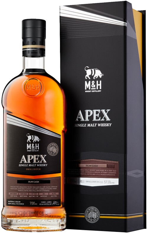 Виски M&H Apex Rum Cask gift box 700 мл