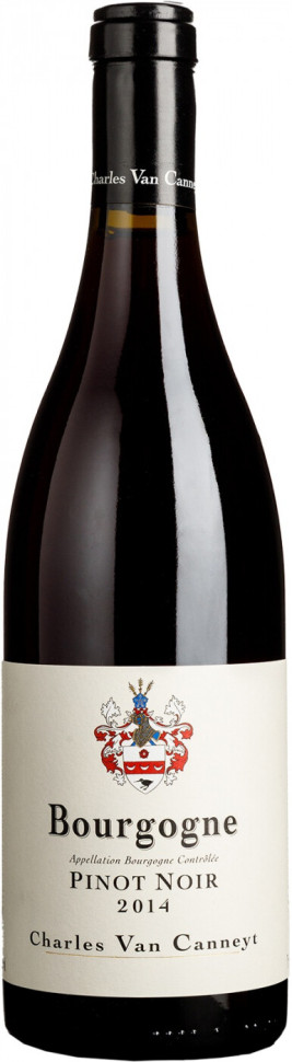 Вино Charles Van Canneyt Bourgogne AOC Pinot Noir 2014