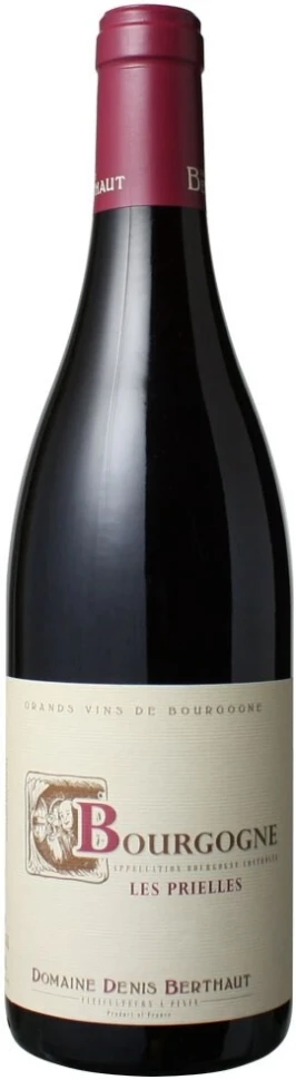 Вино Domaine Berthaut-Gerbet, Bourgogne Les Prielles AOC, 2015
