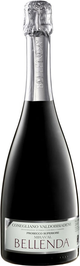 Игристое вино Bellenda Miraval Conegliano Valdobbiadene DOCG Prosecco Superiore 2021