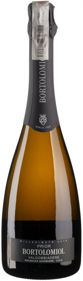 Игристое вино Bortolomiol Prior Brut Valdobbiadene Prosecco Superiore DOCG