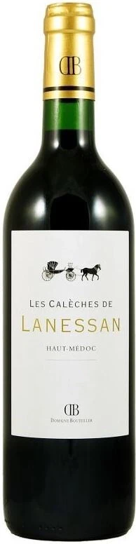 Вино Les Caleches de Lanessan, Haut-Medoc AOC, 2015