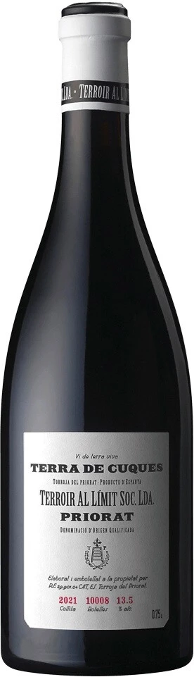 Вино Terroir al Limit, Terra de Cuques Negre, Priorat DOQ, 2021