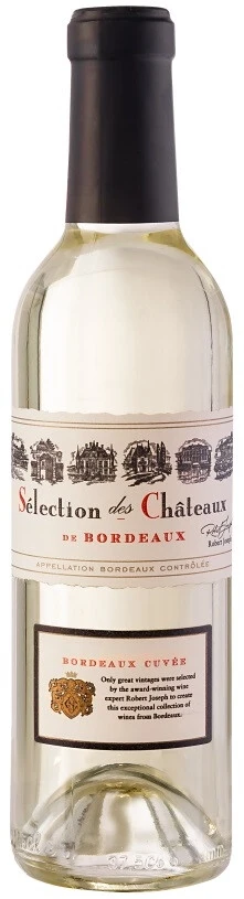 Вино "Selection des Chateaux de Bordeaux" Blanc, 2021, 375 мл