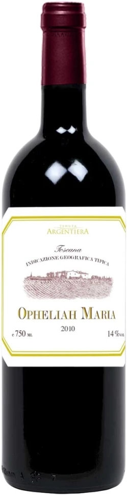 Вино Argentiera, Opheliah Maria, Toscana IGT, 2010