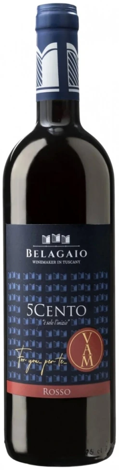 Вино Belagaio, 5 Cento, Toscano Rosso IGT
