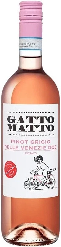 Вино Villa degli Olmi, "Gatto Matto" Pinot Grigio Rosato delle Venezie DOC, 2022
