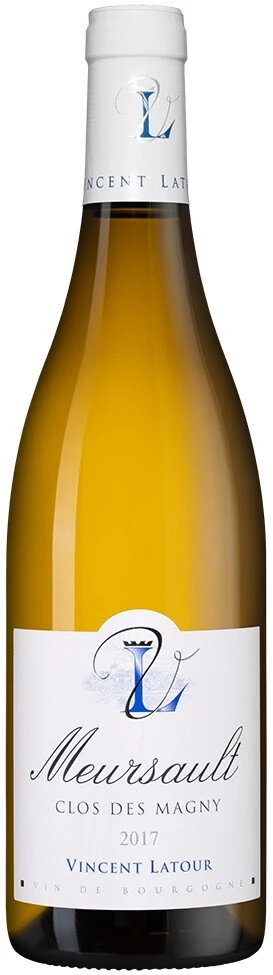 Вино Vincent Latour, Meursault Clos des Magny AOC, 2017