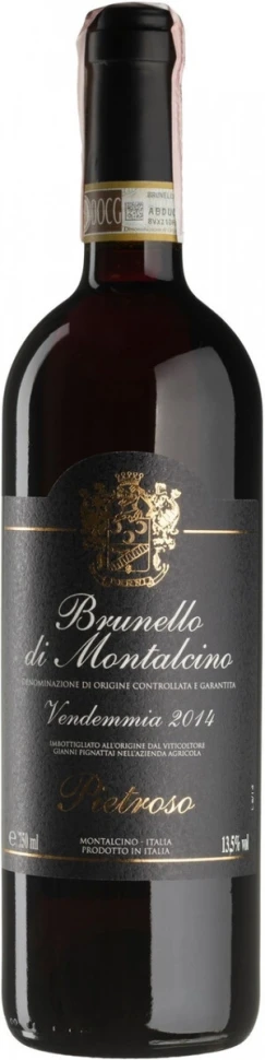 Вино Pietroso, Brunello di Montalcino DOCG, 2014