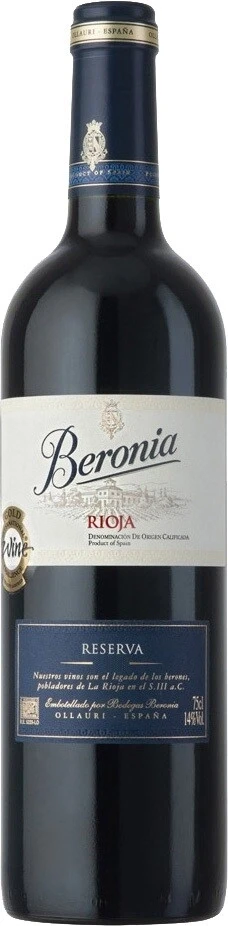 Вино Beronia Reserva, Rioja DOC, 2013