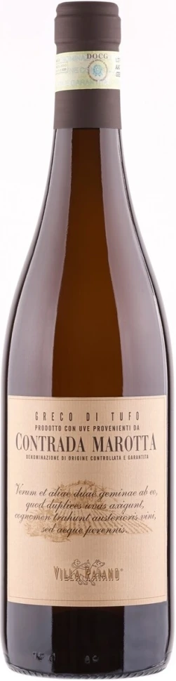 Вино Villa Raiano, Greco di Tufo da Contrada Marotta DOCG, 2015
