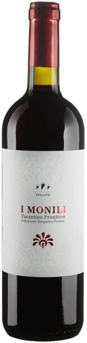 Вино Felline, I Monili Tarantino Primitivo IGP, 2022