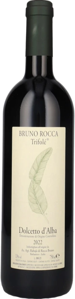 Вино Rabaja di Bruno Rocca, Trifole, Dolcetto d'Alba DOC, 2022
