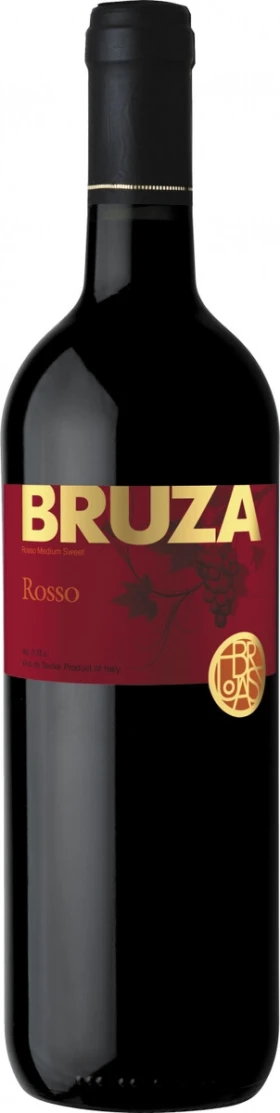 Вино "Bruza" Rosso Medium-Sweet