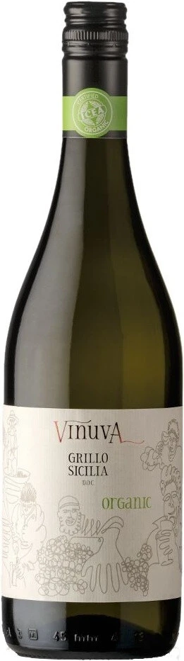 Вино "Vinuva" Grillo, Sicilia DOC, 2017