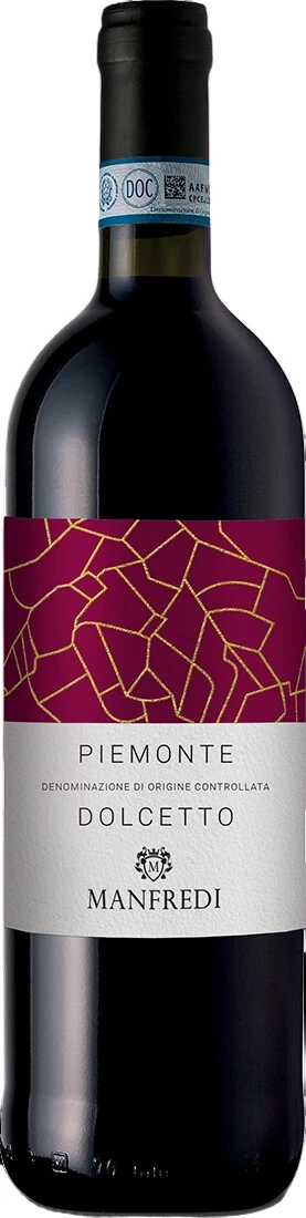 Вино Manfredi Dolcetto, Piemonte DOC, 2023