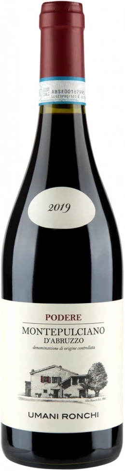 Вино Umani Ronchi, Podere Montepulciano d'Abruzzo, 2019