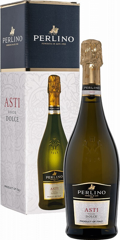 Игристое вино Perlino Asti DOCG gift box