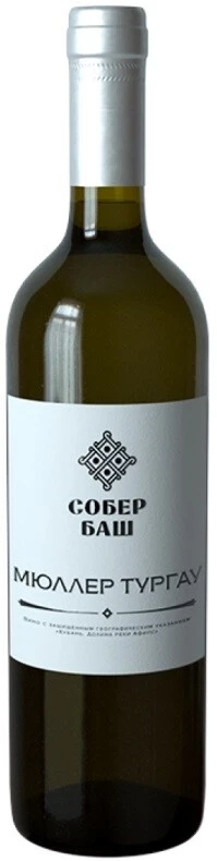Вино Собер Баш, Классика Мюллер Тургау, 2022
