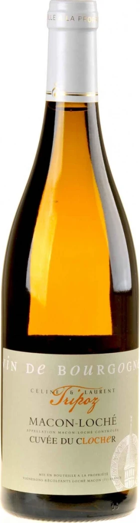 Вино Celine &amp; Laurent Tripoz, Cuvee du Clocher, Macon-Loche AOC, 2022
