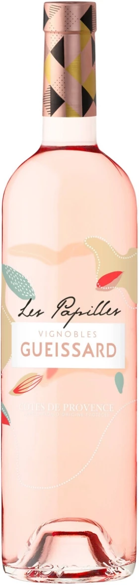 Вино Gueissard, Les Papilles Rose, Cotes de Provence AOC, 2021
