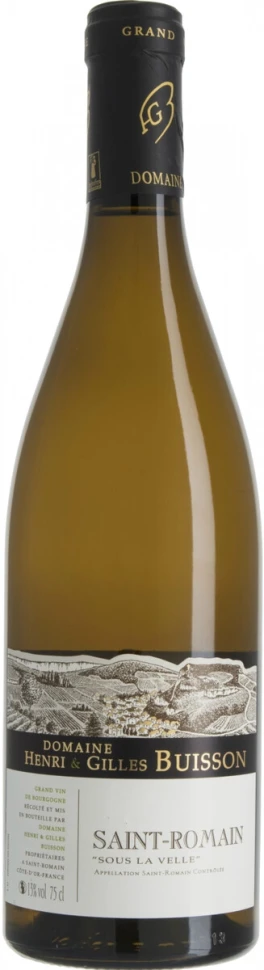 Вино Domaine Henri & Gilles Buisson, Saint-Romain Sous La Velle AOC, 2017