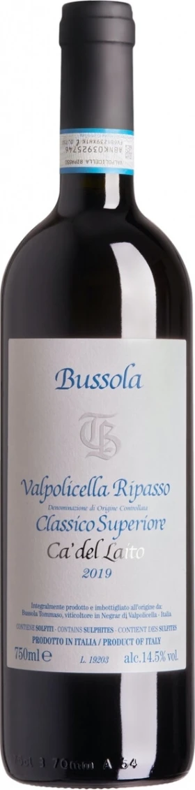 Вино Tommaso Bussola, Ca'del Laito Ripasso, Valpolicella Classico Superiore DOC, 2019