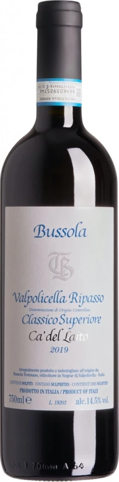 Вино Tommaso Bussola, Ca'del Laito Ripasso, Valpolicella Classico Superiore DOC, 2019