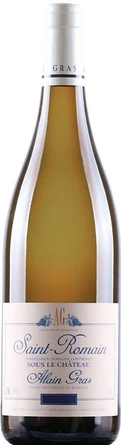 Вино Domaine Alain Gras, Saint-Romain Blanc Sous le Chateau AOC, 2023
