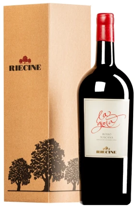 Вино Riecine, La Gioia, Toscana IGT, 2019, gift box