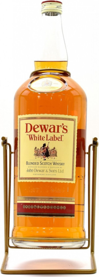 Виски Dewar s White Label with cradle 4500 мл